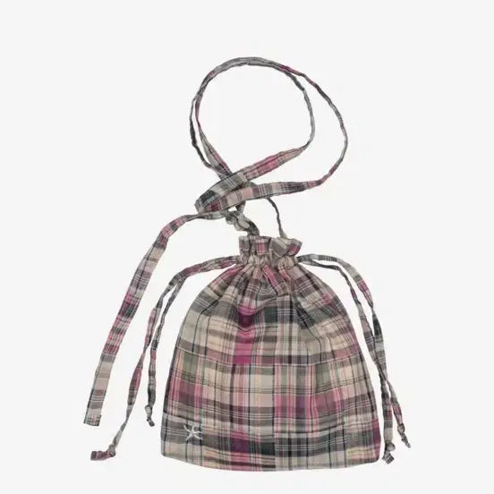 [BUNJANG] TCM Vintage Check Pouch Bag / TCM vintage check pouch bag