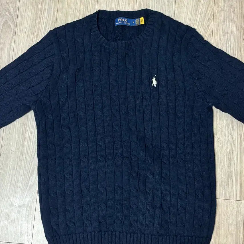 [BUNJANG] Polo Ralph Lauren Women's Cable Knit Sweater / 폴로 여성 꽈배기 니트