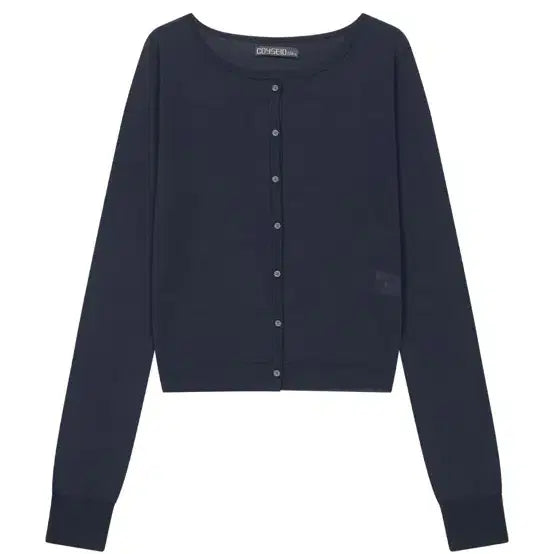 [BUNJANG] COYSEIO 038 Color Button Cardigan Navy (Size S) / 코이세이오 038 컬러 버튼 가디건 네이비 S사이즈 팔아요