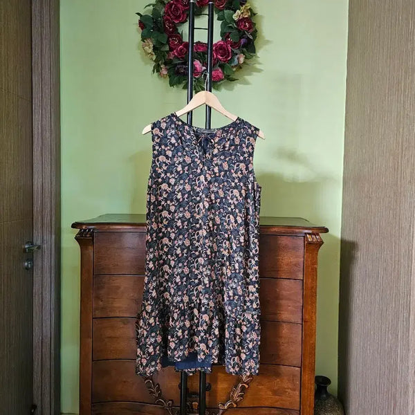 [BUNJANG] Thursday Island Floral Print Midi Dress / 써스데이아일랜드 원피스