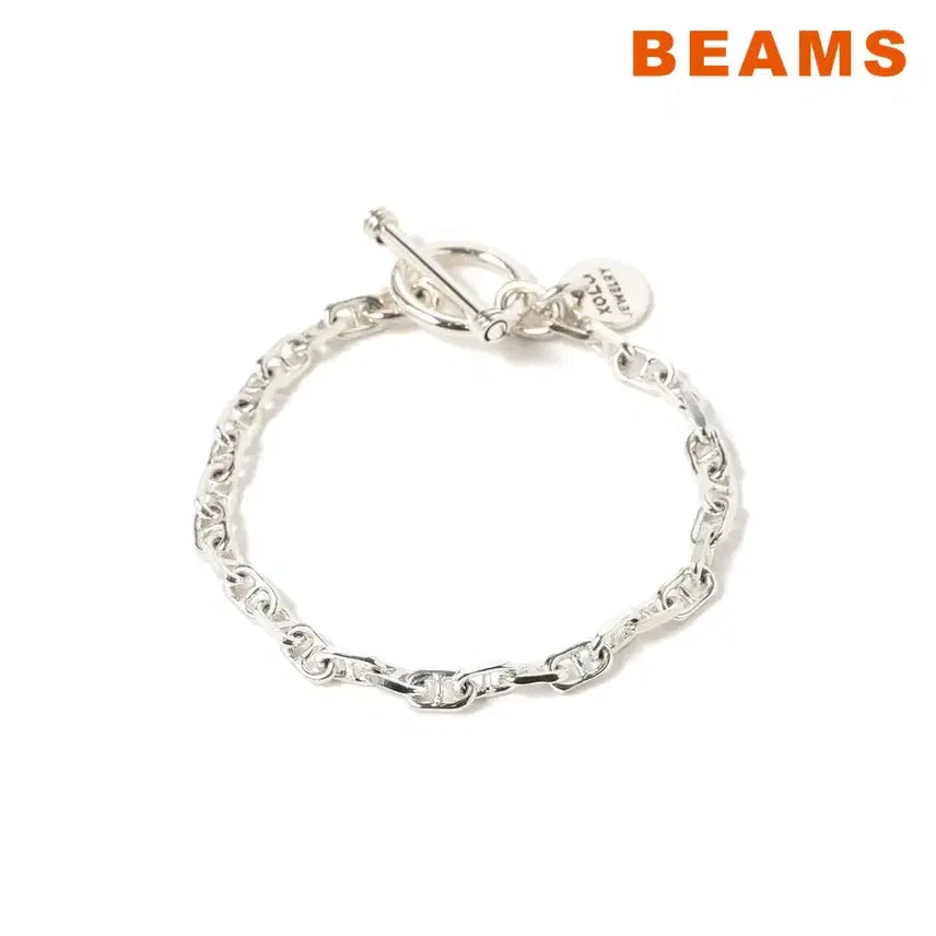 [BUNJANG] BEAMS x Zolo Jewelry Anchor Link Bracelet Silver 925 / 빔즈 졸로 주얼리 앵커 링크 팔찌