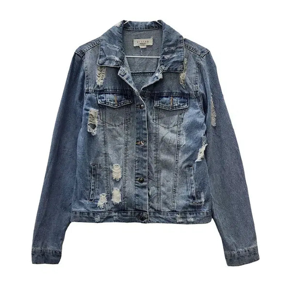 [BUNJANG] Y2K Grunge Denim Trucker Jacket (Medium) / Y2K 빈티지 그런지 데님 트러커 자켓 M/M