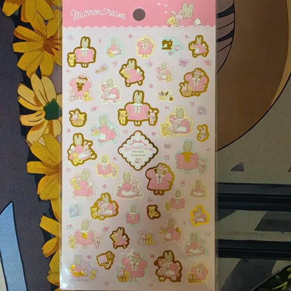 [BUNJANG] Sanrio Marron Cream Stickers (Official) / (정품)산리오 마론크림 스티커