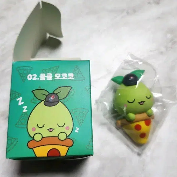 [BUNJANG] Domino's Pizza Mokoko Figure (Sealed) / 도미노피자 쿨쿨모코코 미개봉
