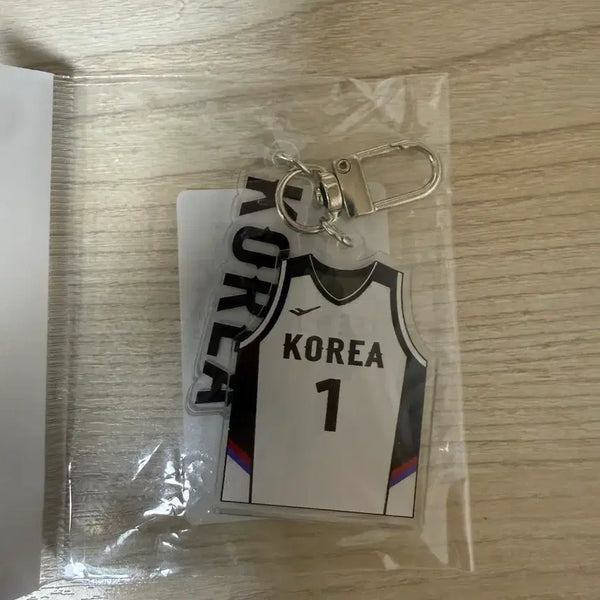 [BUNJANG] Lee Hyun-joong National Team Uniform Keyring / 이현중 국대 유니폼 키링