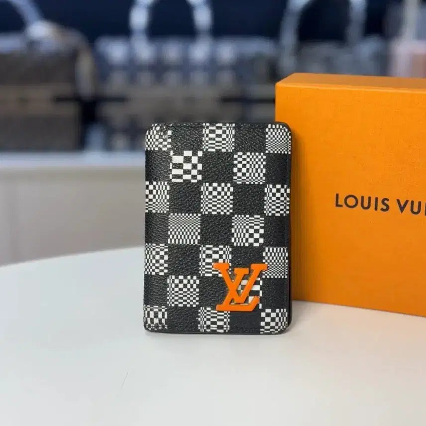 [BUNJANG] Louis Vuitton Damier Distorted Organizer / 루이비통 다미에 디스토티드 오거나이저