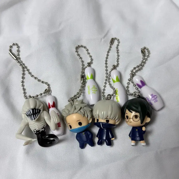 [BUNJANG] Jujutsu Kaisen Round1 Keychain Set (Rika, Toge x2, Maki) / 주술회전 라운드원 키링 4종 일괄(리카,토게2,마키)