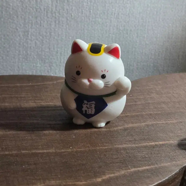 [BUNJANG] Retro Lucky Cat Figure Gacha / 복 고양이 피규어 가챠