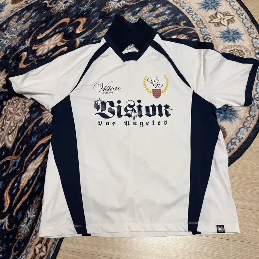 [BUNJANG] Vision Street Wear Football Short Sleeve T-Shirt / 비전 스트릿 웨어 풋볼 반팔