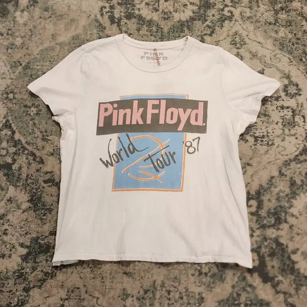 [BUNJANG] Pink Floyd Women's Band T-Shirt / PINK FLOYD 우먼스 밴드티