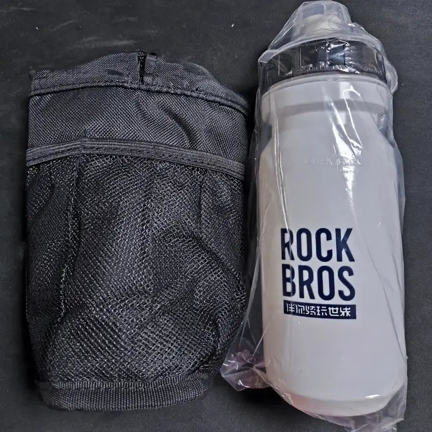 [BUNJANG] Rockbros 600ml Water Bottle & Insulated Bag Set / (새상품)자전거 물통 + 가방 보냉백 미니벨로