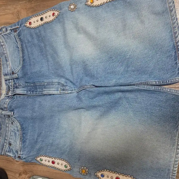 [BUNJANG] Kapital Gemini Short Pants Size 38 / kapital 잼스톤 숏팬츠 38