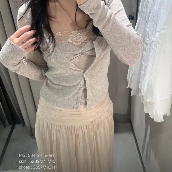 [BUNJANG] ZARA Drape Midi Skirt / 자라 드레이프 미디스커트