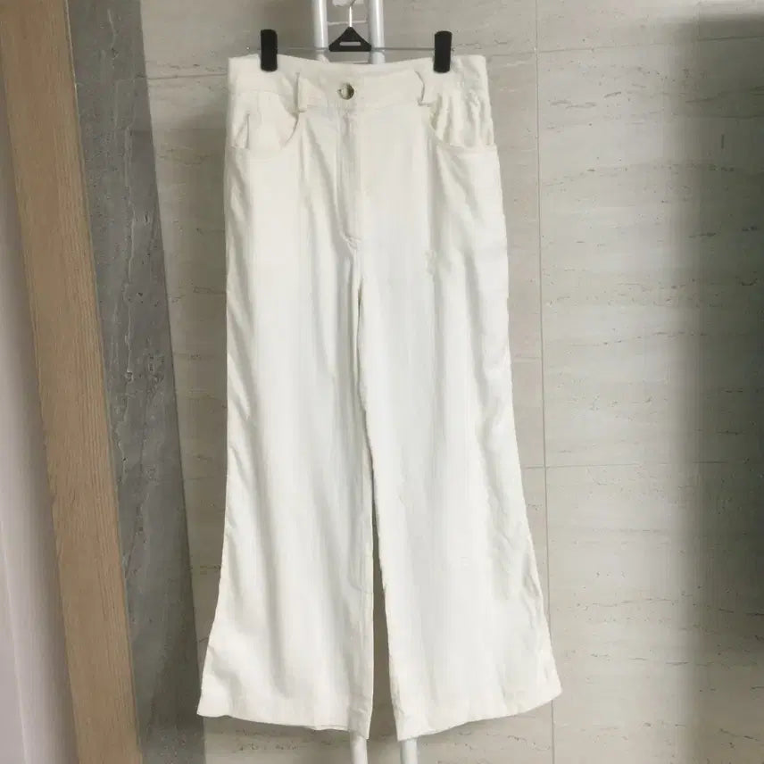 [BUNJANG] Sandro Wide-Leg Slacks Pants / Sandro 산드로 와이드 슬랙스 팬츠 25