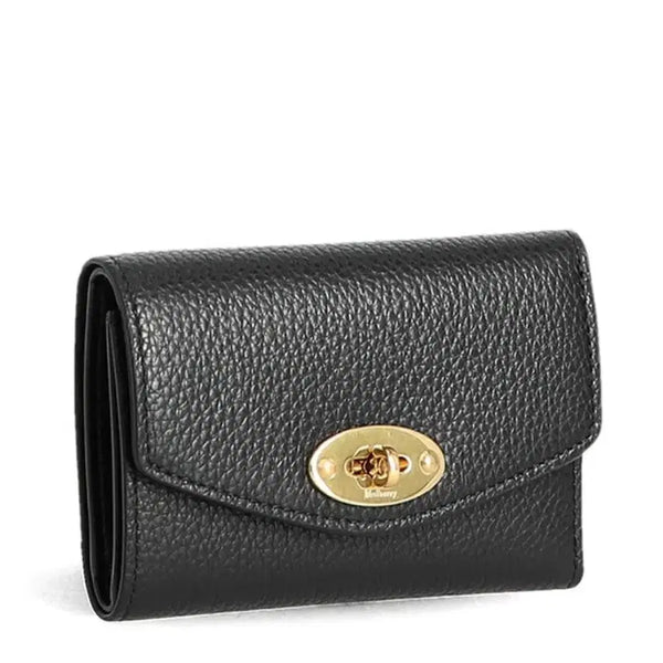 [BUNJANG] Mulberry Darley Folded Wallet Black / 멀버리 달리 폴디드 반지갑 블랙