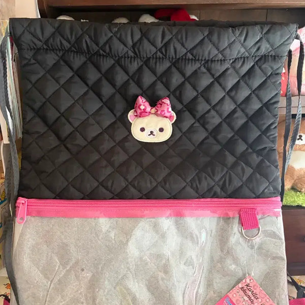 [BUNJANG] San-X Korilakkuma Full Series Quilted Bag / 코리락쿠마 가득시리즈 퀼트 가방