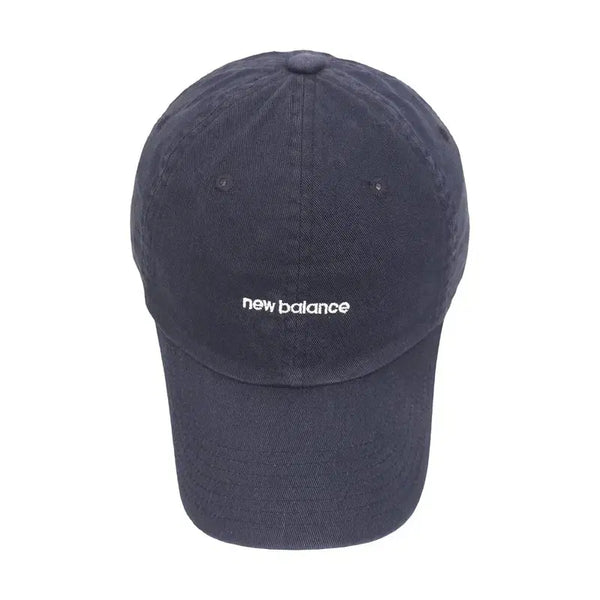 [BUNJANG] New Balance Small Lettering Black Ball Cap / 뉴발란스 스몰 레터링 블랙 볼캡
