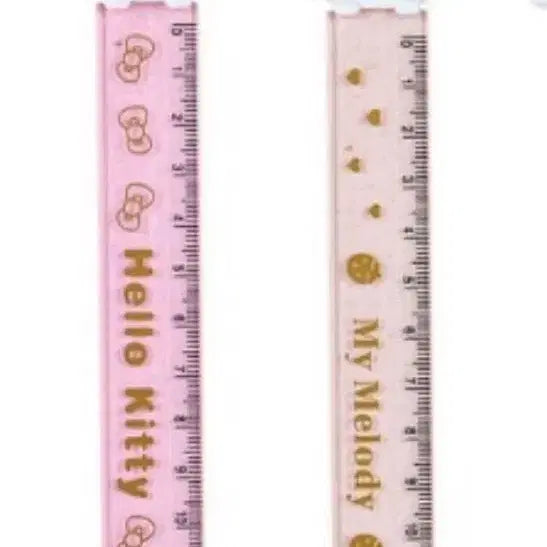 [BUNJANG] Sanrio Hello Kitty & My Melody Scissors Bundle Set / 산리오 헬로키티 / 마이멜로디 자 세트 일괄