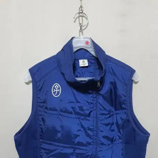 [BUNJANG] Castelbajac Women's Quilted Vest Blue / 0004) 까스텔바작 여성 골프 퀼팅 조끼 100
