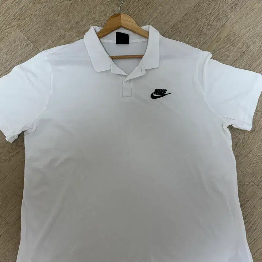 [BUNJANG] Nike White Polo T-shirt XXL / 나이키 반팔 카라티 XXL