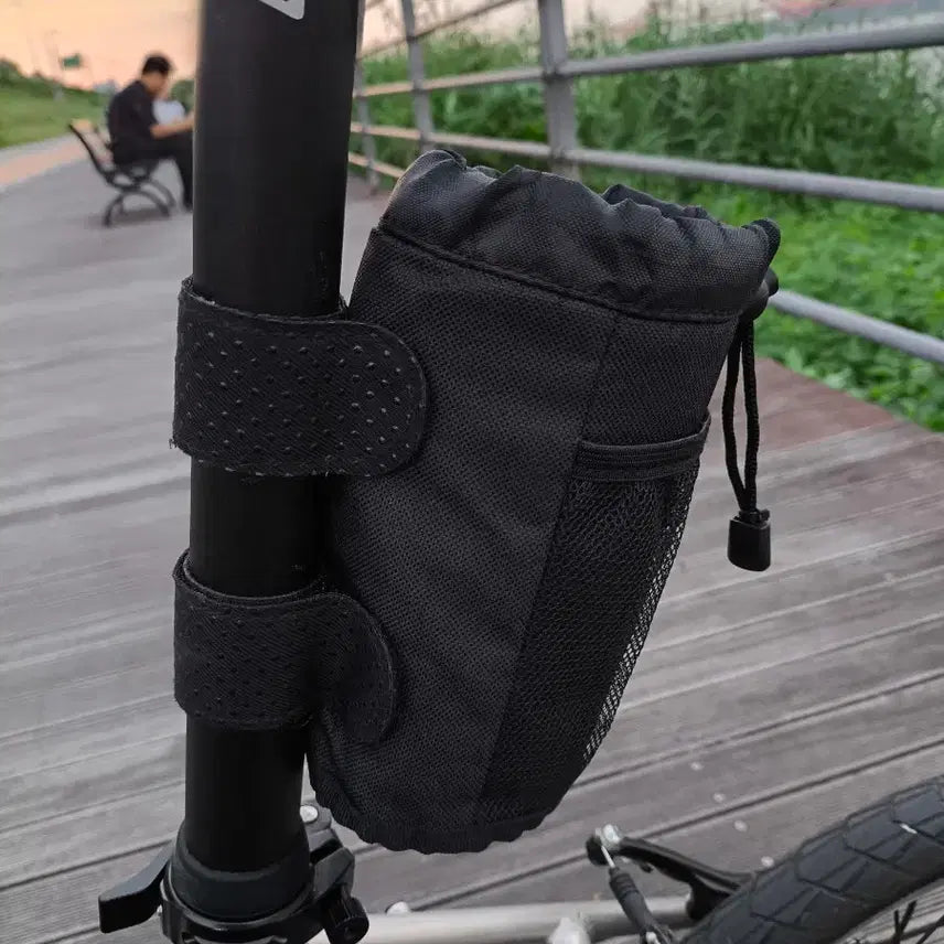 [BUNJANG] Bicycle Water Bottle Cooler Bag with Mount / (새상품)자전거 가방 물통 거치대 보냉백 미니벨로