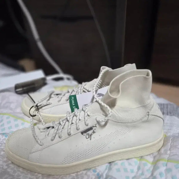 [BUNJANG] Puma Clyde Hightop Sneakers 270 / 푸마 클라이드 하이탑 스니커즈 270
