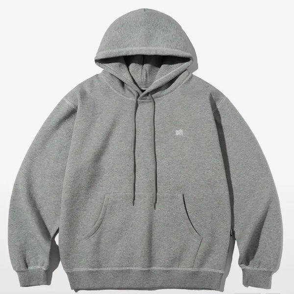 [BUNJANG] Brownbreath Grey Hoodie / 브라운브레스 그레이 후드티