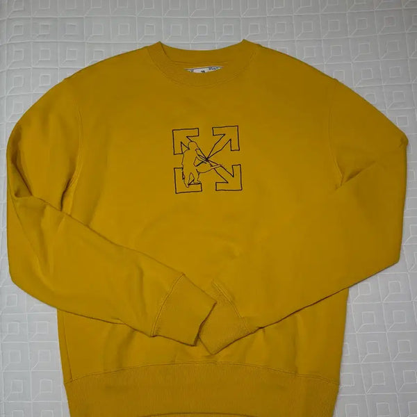 [BUNJANG] Off-White Sweatshirt / 오프화이트 맨투맨