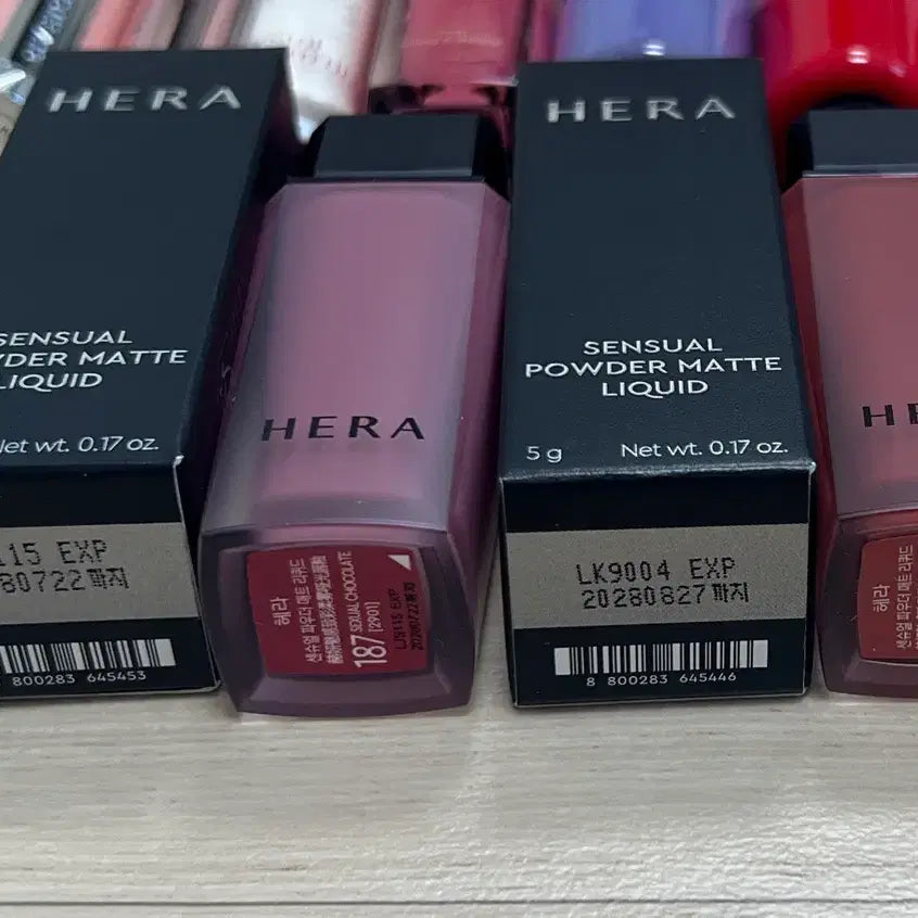 [BUNJANG] Hera Tint Bundle Set / 새것 헤라 립 여러개 일괄