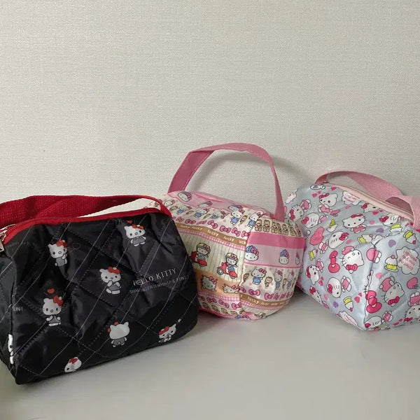 [BUNJANG] Hello Kitty Pouch 3-Set / 헬로키티 파우치 3종 세트