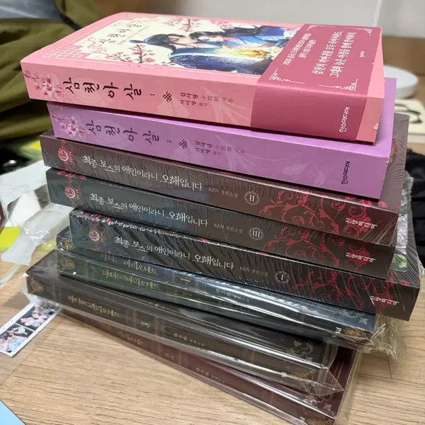 [BUNJANG] Romance Novel Set (3 Volumes) / 로맨스소설 세트 (최종보스의 애인이라니 오해입니다 등)