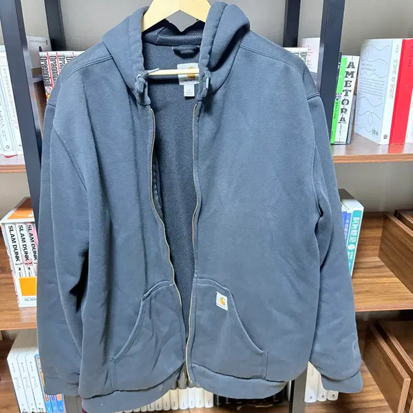[BUNJANG] Carhartt Thermal Hooded Zip-Up Jacket XL Black / 칼하트 써멀 후드 집업 자켓 XL (블랙)