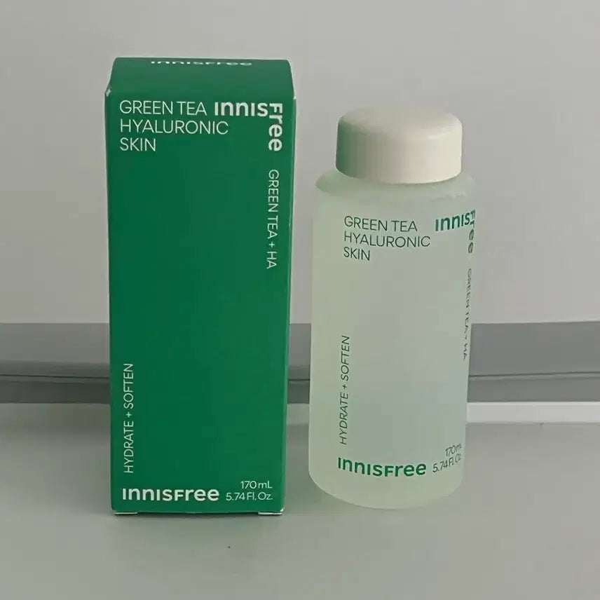 [BUNJANG] Innisfree Green Tea Hyaluronic Acid Skin 170ml / 이니스프리 그린티 히알루론산 스킨 170ml