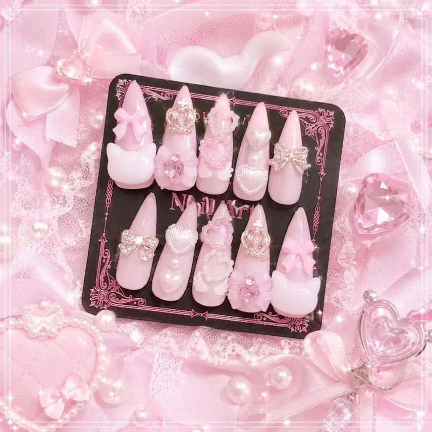 [BUNJANG] Handmade Nail Tips (Sample Set) / 양산형 수제 네일팁 샘플팁 판매