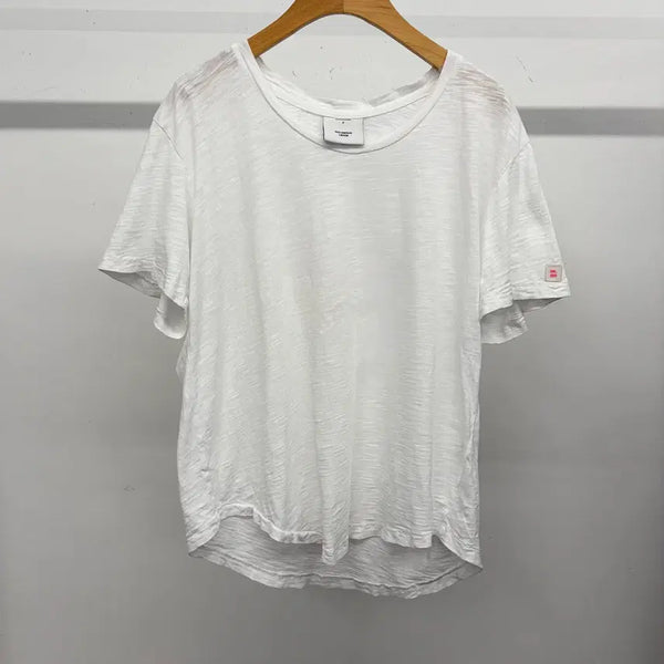 [BUNJANG] System Back Printing T-shirt White F / 한섬 시스템 백 프린팅 티셔츠 F