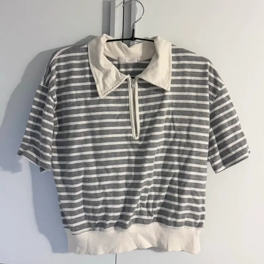[BUNJANG] Striped Short Sleeve T-Shirt / 스트라이프 반팔 티셔츠