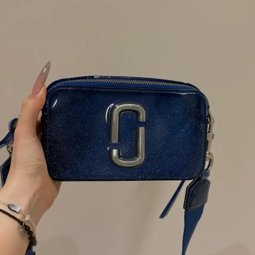 [BUNJANG] Marc Jacobs Mini Camera Bag Silver-Tone Logo / 마크제이콥스 카메라백