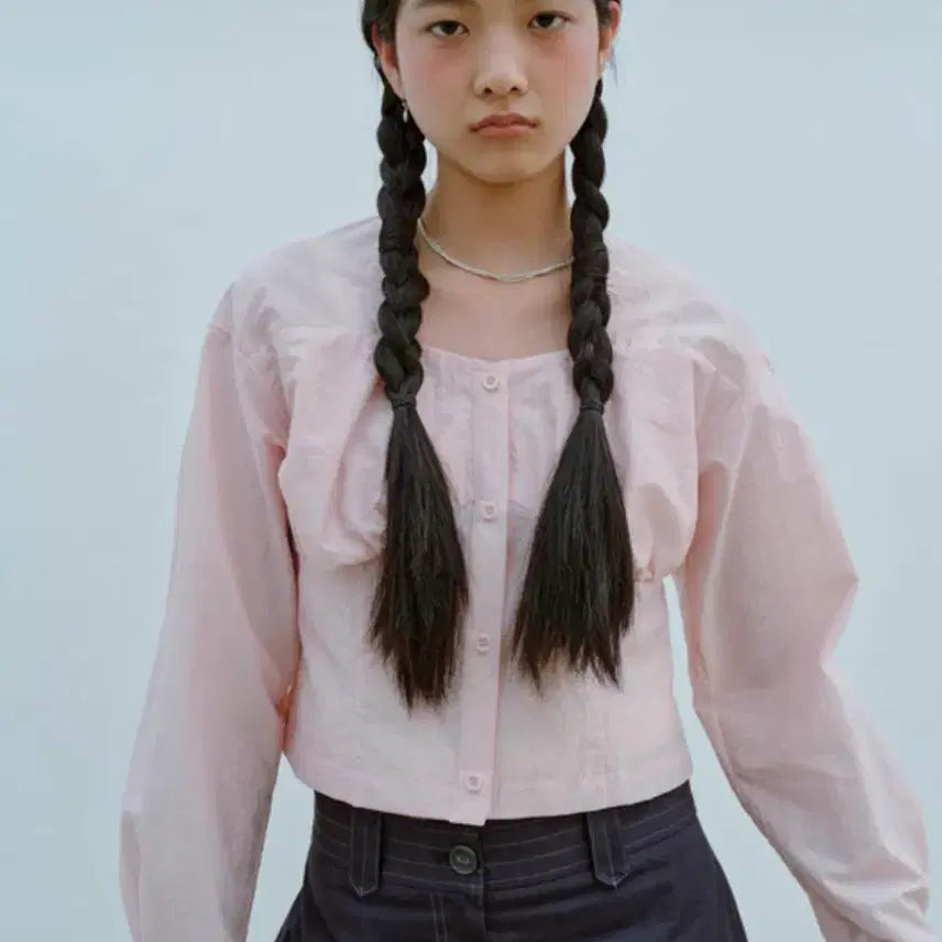 [BUNJANG] Ethos Crepe Blouse / 에토스 블라우스