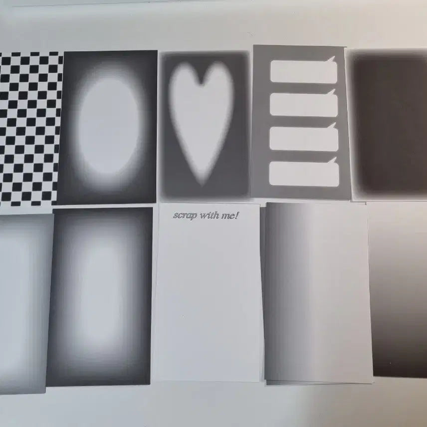 [BUNJANG] A Piece of Things & Black Letter A6 Inserts Bundle Set / 어피스오브띵스 블랙레터 a6 속지 6공 다이어리