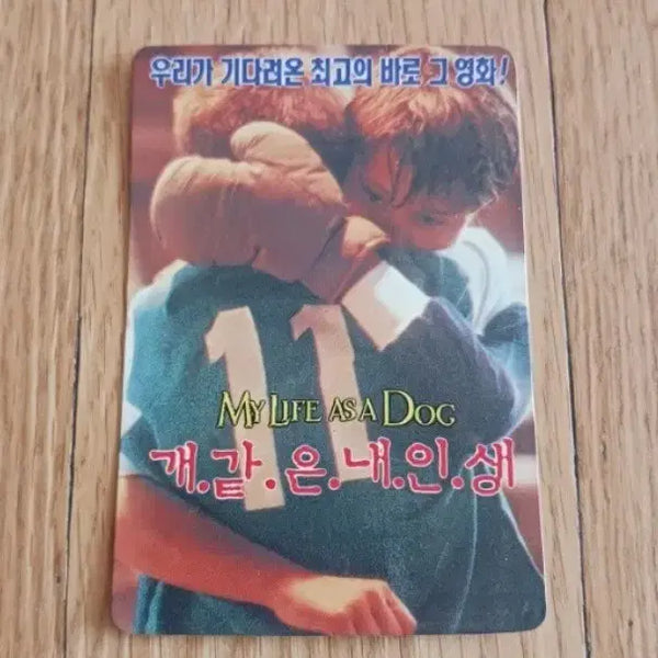 [BUNJANG] My Life as a Dog Movie Card / 개같은내인생 영화카드 영화카렌다