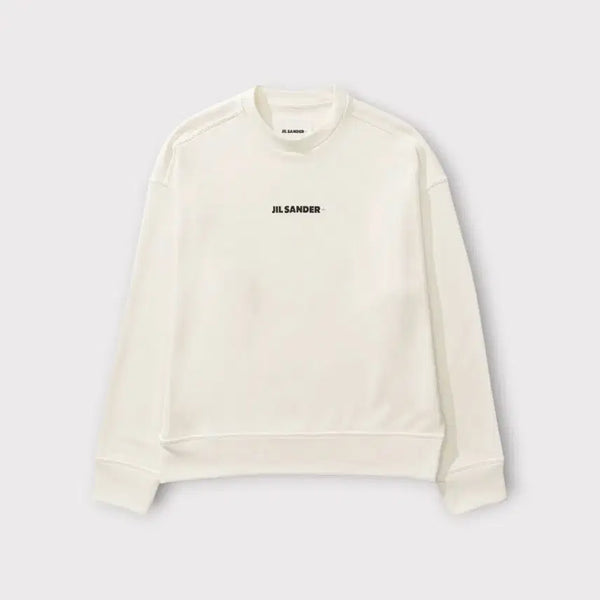 [BUNJANG] Jil Sander Oversized Front Logo Sweatshirt Medium / M/ 질샌더 오버핏 프론트로고 스웻 맨투맨