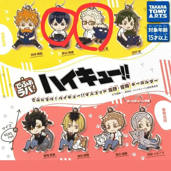 [BUNJANG] Haikyuu!! Karasuno Keyring / 하이큐 데포러버 카라스노 키링