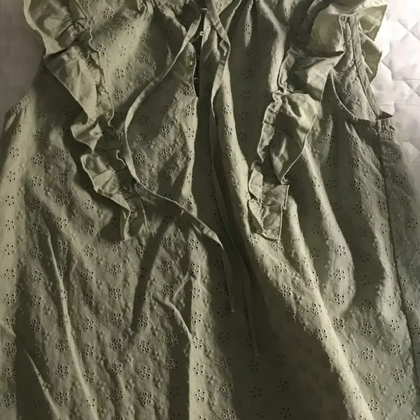 [BUNJANG] Vintage Floral Mori Blouse / 빈티지 잔꽃 모리 블라우스
