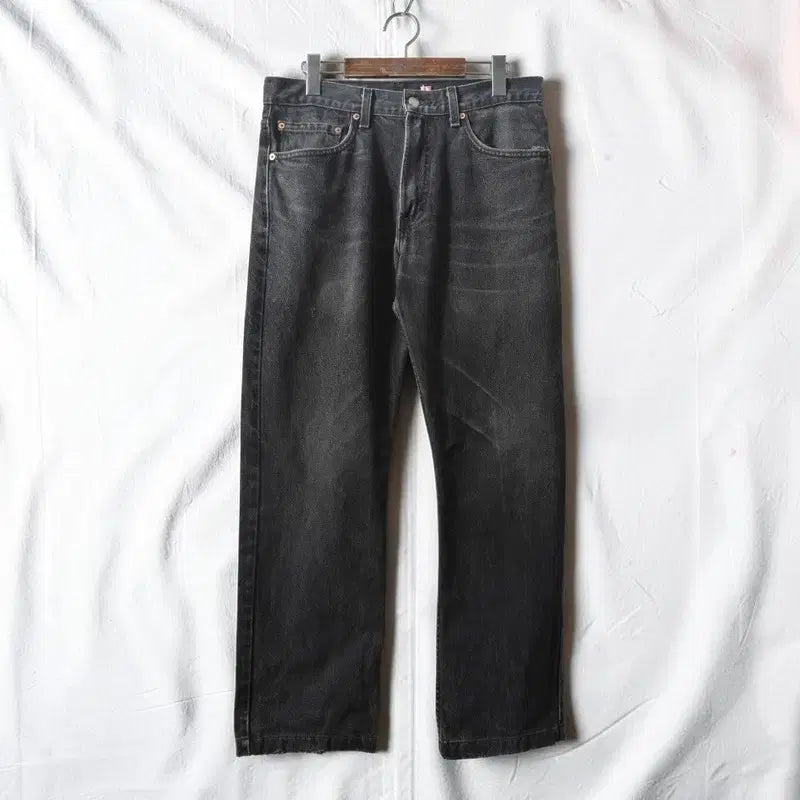 [BUNJANG] Levi's 505 Black Denim Pants Vintage / 00s 리바이스 505 흑청 데님팬츠 M0855