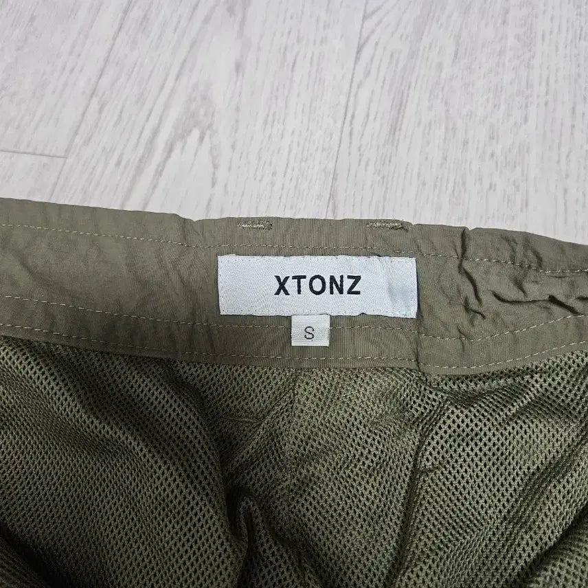 [BUNJANG] XTŌNZ Shirring Cargo Pants (Olive, Size S) / XTONZ 바지 S 사이즈 올리브색