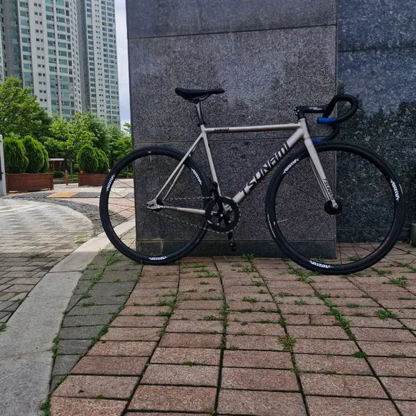 [BUNJANG] Suginoh Pistia Crankset with Velocity Wheelset - Bicycle Components / 쓰나미 급처