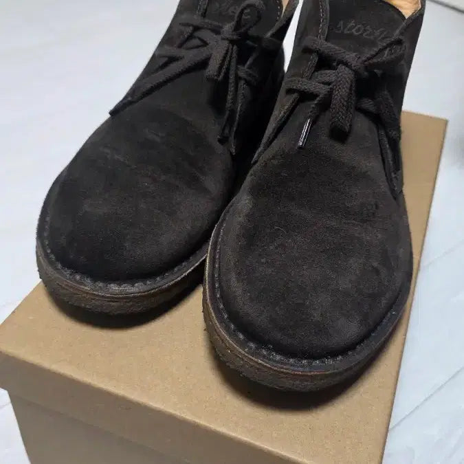 [BUNJANG] Astoflex Desert Boots Dark Chestnut / 아스토플렉스 다크체스넛색 처카부츠