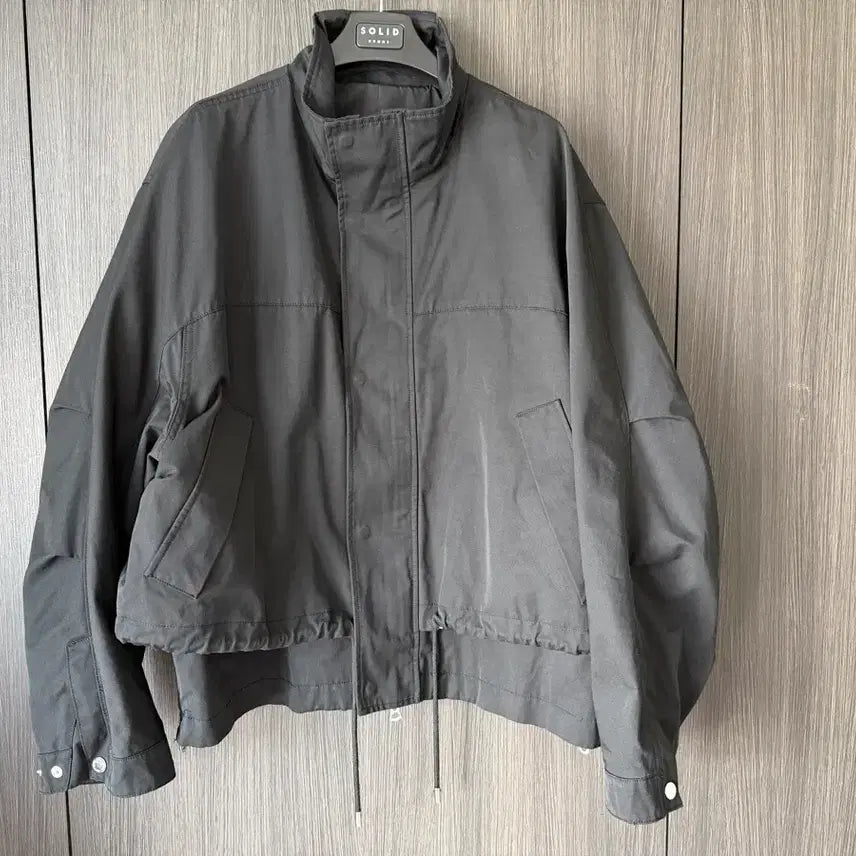 [BUNJANG] Solid Homme 22SS Shell Parka Black / [22SS] 솔리드옴므 쉘파카 50 블랙