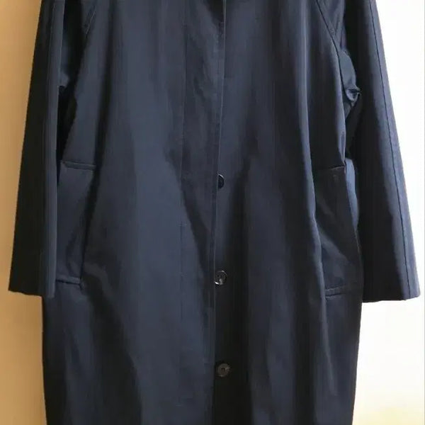 [BUNJANG] LAPAJEWOMAN Navy Mac Coat / 라퍼지 포 우먼 네이비 맥코트