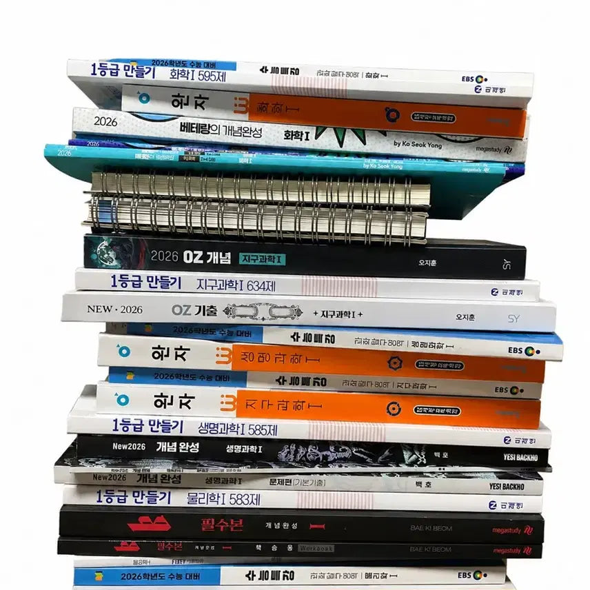 [BUNJANG] Science Subject Study Books (Physics, Chemistry, Biology, Earth Science I) / 과학 책(물,화,생,지1)